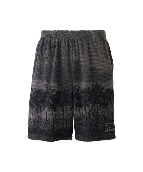 HYSTERIC GLAMOUR（ヒステリックグラマー）の「THRILLS AND DELIGHTSジャカード ショーツ（その他パンツ・メンズ・グレー/グリーン/パープル・LARGE/MEDIUM/SMALL）」の2枚目の写真