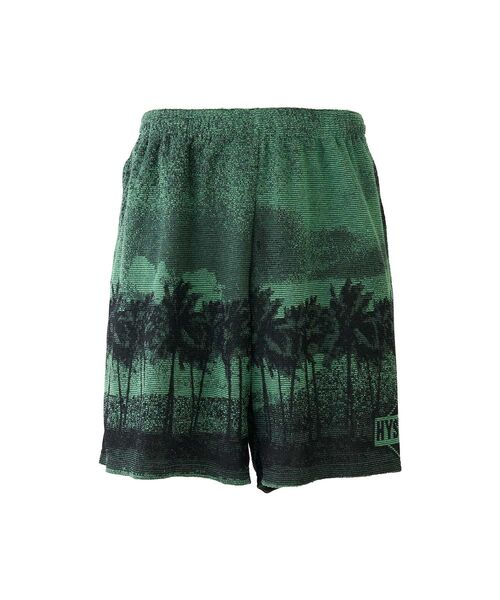 HYSTERIC GLAMOUR（ヒステリックグラマー）の「THRILLS AND DELIGHTSジャカード ショーツ（その他パンツ・メンズ・グレー/グリーン/パープル・LARGE/MEDIUM/SMALL）」の3枚目の写真