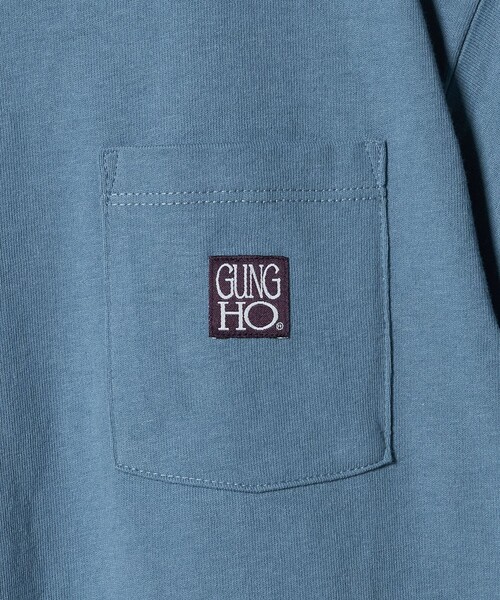 GUNG HO(ガンホー)の「【別注】<GUNG HO>ポケット Tシャツ / キッズ 110cm-130cm(Tシャツ/カットソー・キッズ・ライトグレー/コバルトブルー/ダークグレー・120cm/110cm/130cm)」の8枚目の写真