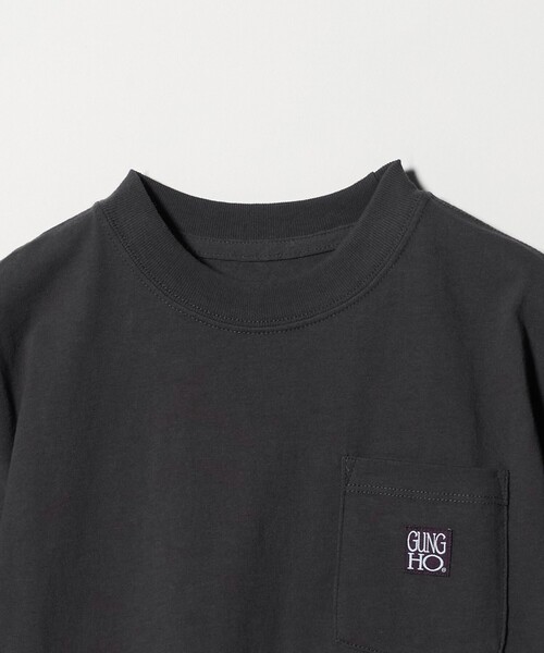 GUNG HO(ガンホー)の「【別注】<GUNG HO>ポケット Tシャツ / キッズ 110cm-130cm(Tシャツ/カットソー・キッズ・ライトグレー/コバルトブルー/ダークグレー・120cm/110cm/130cm)」の14枚目の写真