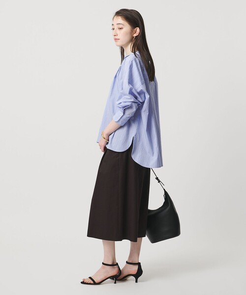 UNITED ARROWS(ユナイテッドアローズ)の「スキッパー プルオーバー 8分袖 シャツ(シャツ/ブラウス・レディース・オフホワイト/ブラック/その他1・36/38)」の5枚目の写真