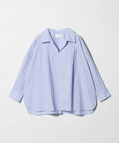 UNITED ARROWS(ユナイテッドアローズ)の「スキッパー プルオーバー 8分袖 シャツ(シャツ/ブラウス・レディース・オフホワイト/ブラック/その他1・36/38)」の15枚目の写真