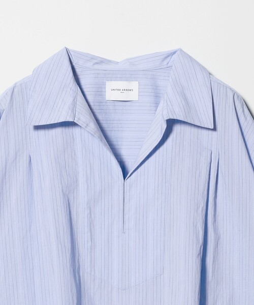 UNITED ARROWS(ユナイテッドアローズ)の「スキッパー プルオーバー 8分袖 シャツ(シャツ/ブラウス・レディース・オフホワイト/ブラック/その他1・36/38)」の17枚目の写真