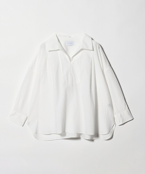 UNITED ARROWS(ユナイテッドアローズ)の「スキッパー プルオーバー 8分袖 シャツ(シャツ/ブラウス・レディース・オフホワイト/ブラック/その他1・36/38)」の21枚目の写真