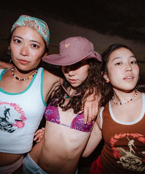 ROXY(ロキシー)の「ROXY/ロキシー タンクトップ レース リブ ROXY by ULALA TANK RSL262604T(タンクトップ・レディース・ネイビー/オフホワイト/ブラウン・M/L)」の11枚目の写真