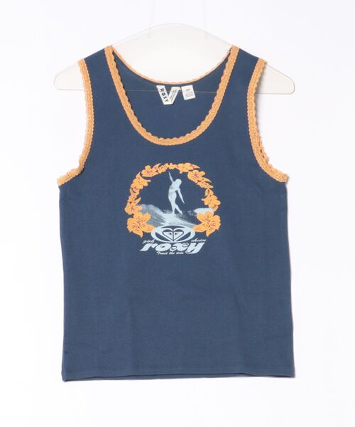 ROXY(ロキシー)の「ROXY/ロキシー タンクトップ レース リブ ROXY by ULALA TANK RSL262604T(タンクトップ・レディース・ネイビー/オフホワイト/ブラウン・M/L)」の17枚目の写真