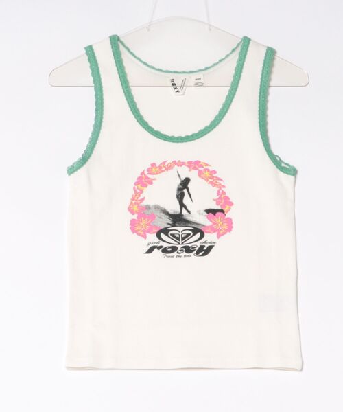 ROXY(ロキシー)の「ROXY/ロキシー タンクトップ レース リブ ROXY by ULALA TANK RSL262604T(タンクトップ・レディース・ネイビー/オフホワイト/ブラウン・M/L)」の18枚目の写真