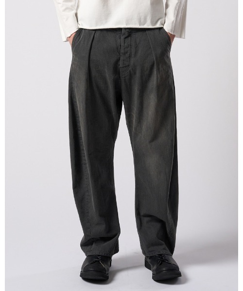 wjk（ダヴルジェイケイ）の「wide banana used（デニムパンツ・メンズ・チャコールグレー/ブルー系その他・SMALL/MEDIUM/LARGE/X-LARGE）」の9枚目の写真