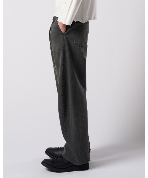 wjk（ダヴルジェイケイ）の「wide banana used（デニムパンツ・メンズ・チャコールグレー/ブルー系その他・SMALL/MEDIUM/LARGE/X-LARGE）」の10枚目の写真