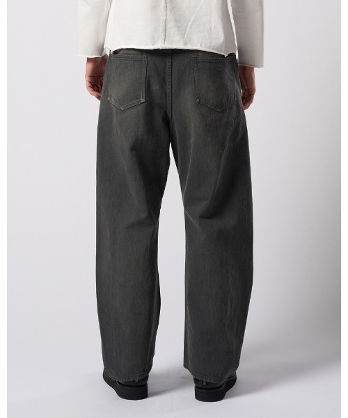 wjk（ダヴルジェイケイ）の「wide banana used（デニムパンツ・メンズ・チャコールグレー/ブルー系その他・SMALL/MEDIUM/LARGE/X-LARGE）」の11枚目の写真