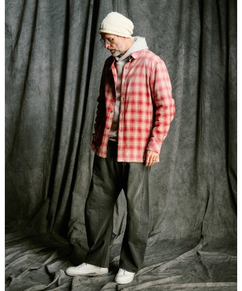 wjk（ダヴルジェイケイ）の「wide banana used（デニムパンツ・メンズ・チャコールグレー/ブルー系その他・SMALL/MEDIUM/LARGE/X-LARGE）」の14枚目の写真