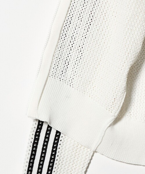 adidas Originals（アディダスオリジナルス）の「＜adidas Originals＞クロシェ トラック ジャケット（ブルゾン・レディース・ブラック/オフホワイト・M）」の14枚目の写真