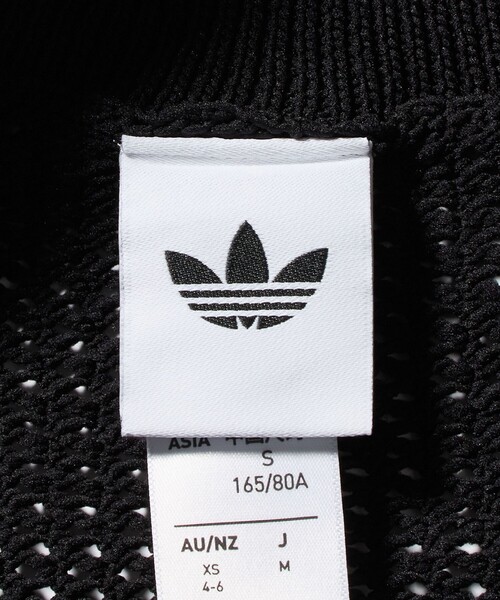 adidas Originals（アディダスオリジナルス）の「＜adidas Originals＞クロシェ トラック ジャケット（ブルゾン・レディース・ブラック/オフホワイト・M）」の16枚目の写真