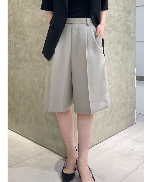 ESTNATION（エストネーション）の「ESTNATION / マットクロスハーフパンツ（その他パンツ・レディース・アイボリー/ライトベージュ・38/36）」の16枚目の写真