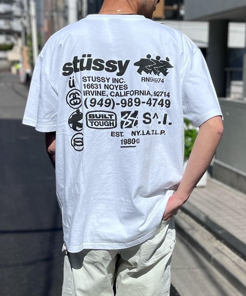 STUSSY(ステューシー)の「【Stussy】ステューシー DNA DIED HALF T-SHIRTS(Tシャツ/カットソー・メンズ・ブラック/ホワイト・L/M/XL)」の1枚目の写真