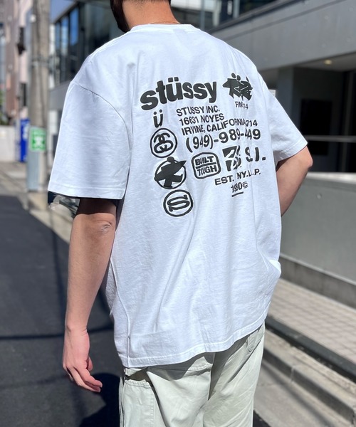 STUSSY(ステューシー)の「【Stussy】ステューシー DNA DIED HALF T-SHIRTS(Tシャツ/カットソー・メンズ・ブラック/ホワイト・L/M/XL)」の4枚目の写真