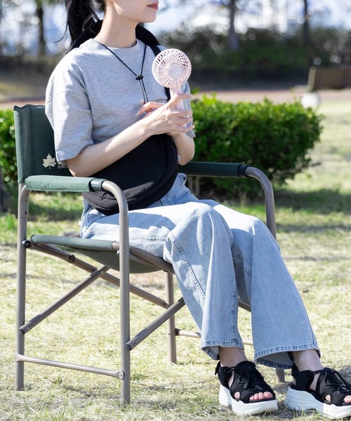 welleg（ウェレッグ）の「接触冷感 UVカット 汗じみしにくい 五分丈 カットソー（Tシャツ/カットソー・レディース・ネイビー/ブラック/グレイッシュベージュ/アイボリー/グレー・M）」の6枚目の写真