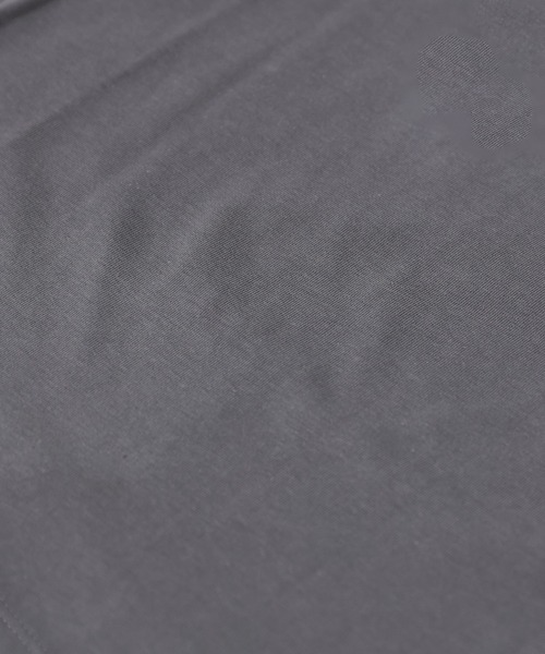 welleg（ウェレッグ）の「接触冷感 UVカット 汗じみしにくい 五分丈 カットソー（Tシャツ/カットソー・レディース・ネイビー/ブラック/グレイッシュベージュ/アイボリー/グレー・M）」の13枚目の写真