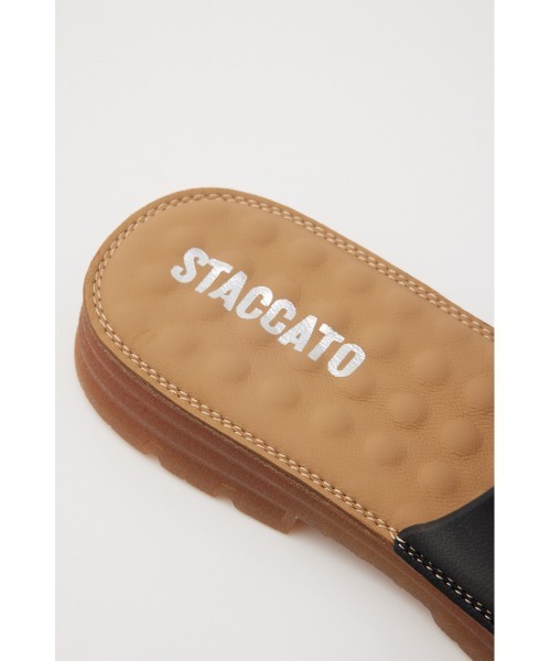 STACCATO(スタッカート)の「ドルチェリボンスリッパサンダル(サンダル・レディース・ホワイト/ブラック・22.5cm/23cm/23.5cm/24cm)」の21枚目の写真