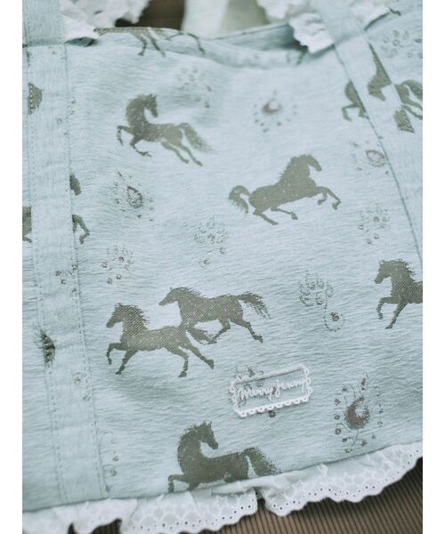 merry jenny(メリージェニー)の「dreamy horse bag(トートバッグ・レディース・グリーン/ピンク/ブルー・FREE)」の18枚目の写真