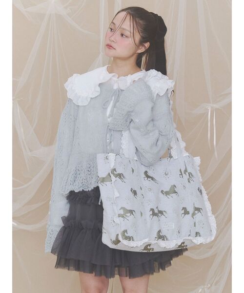merry jenny(メリージェニー)の「dreamy horse bag(トートバッグ・レディース・グリーン/ピンク/ブルー・FREE)」の20枚目の写真