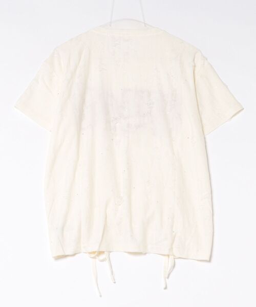 GORGE(ゴージ)の「《チェックロゴ刺繍シャーリング》カットソー/ストリート/春夏/全2色(Tシャツ/カットソー・レディース・ブラック/オフホワイト・F)」の20枚目の写真