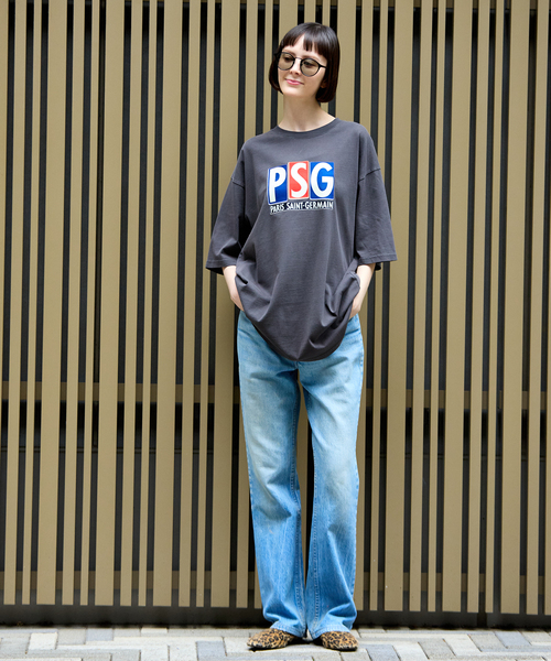 PARIS SAINT-GERMAIN(パリサンジェルマン)の「【Paris Saint-Germain 】 JP Classic Flock Logo Tee 1(Tシャツ/カットソー・メンズ・ホワイト/ブラック・X-LARGE/LARGE/MEDIUM)」の3枚目の写真