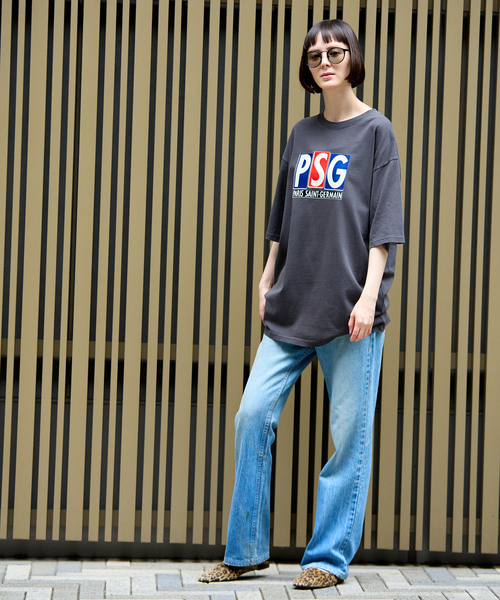 PARIS SAINT-GERMAIN(パリサンジェルマン)の「【Paris Saint-Germain 】 JP Classic Flock Logo Tee 1(Tシャツ/カットソー・メンズ・ホワイト/ブラック・X-LARGE/LARGE/MEDIUM)」の5枚目の写真