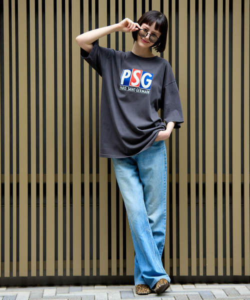 PARIS SAINT-GERMAIN(パリサンジェルマン)の「【Paris Saint-Germain 】 JP Classic Flock Logo Tee 1(Tシャツ/カットソー・メンズ・ホワイト/ブラック・X-LARGE/LARGE/MEDIUM)」の6枚目の写真