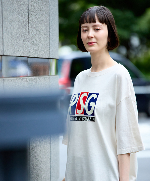 PARIS SAINT-GERMAIN(パリサンジェルマン)の「【Paris Saint-Germain 】 JP Classic Flock Logo Tee 1(Tシャツ/カットソー・メンズ・ホワイト/ブラック・X-LARGE/LARGE/MEDIUM)」の8枚目の写真