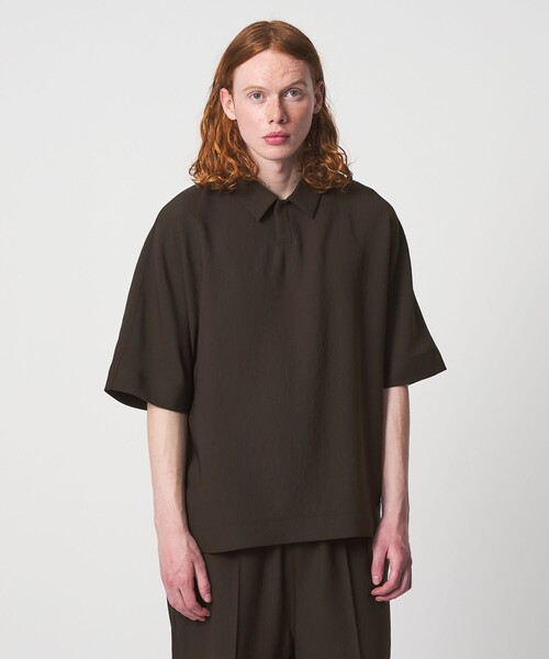 DAISUKE OBANAⅠ SHIRT ポロシャツ　ダイスケオバナ D.O UNITED ARROWS BY DAISUKE OBANA＞Ⅰ COL D/SSL PL SHIRT 26SS