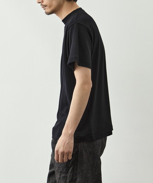 FUJI(フジ)の「【FUJI/フジ】WOOL S/S T-SHIRT(Tシャツ/カットソー・メンズ・ブラック/ブラウン/グリーン・4/5)」の20枚目の写真