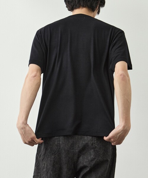 FUJI(フジ)の「【FUJI/フジ】WOOL S/S T-SHIRT(Tシャツ/カットソー・メンズ・ブラック/ブラウン/グリーン・4/5)」の21枚目の写真