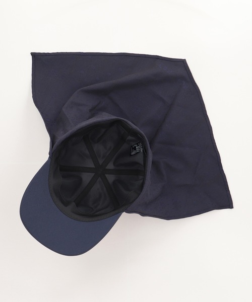 CA4LA(カシラ)の「DAILY FLAP CAP(キャップ・メンズ・ブラック/ネイビー・ONESIZE)」の6枚目の写真