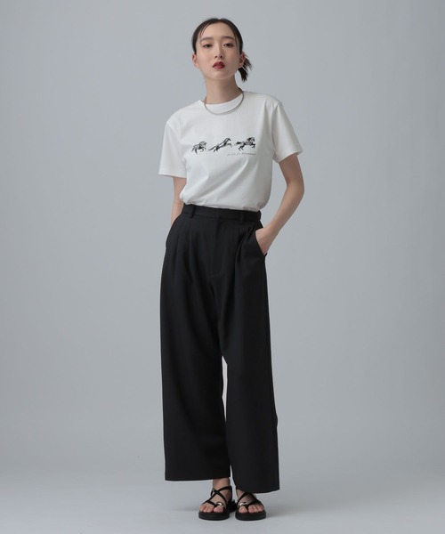 LEPSIM(レプシィム)の「2WAYラップパンツ 670531(その他パンツ・レディース・グレー/ブラック・LARGE/MEDIUM)」の21枚目の写真