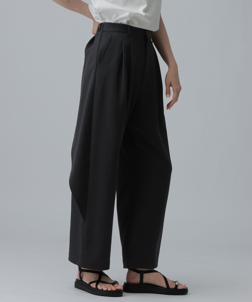 LEPSIM(レプシィム)の「2WAYラップパンツ 670531(その他パンツ・レディース・グレー/ブラック・LARGE/MEDIUM)」の15枚目の写真