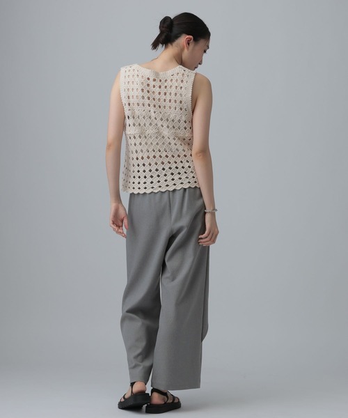 LEPSIM(レプシィム)の「2WAYラップパンツ 670531(その他パンツ・レディース・グレー/ブラック・LARGE/MEDIUM)」の19枚目の写真
