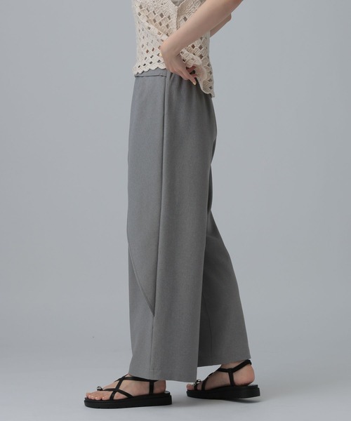 LEPSIM(レプシィム)の「2WAYラップパンツ 670531(その他パンツ・レディース・グレー/ブラック・LARGE/MEDIUM)」の11枚目の写真
