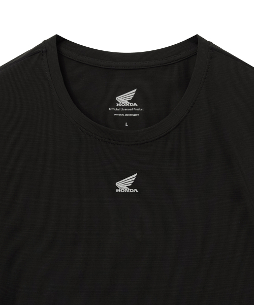PHYPS MOTORCYCLE(フィップスモーターサイクル)の「Air Layer System Short Sleeve 2Colors(Tシャツ/カットソー・レディース・ホワイト/ブラック・SMALL/MEDIUM/LARGE/X-LARGE)」の6枚目の写真