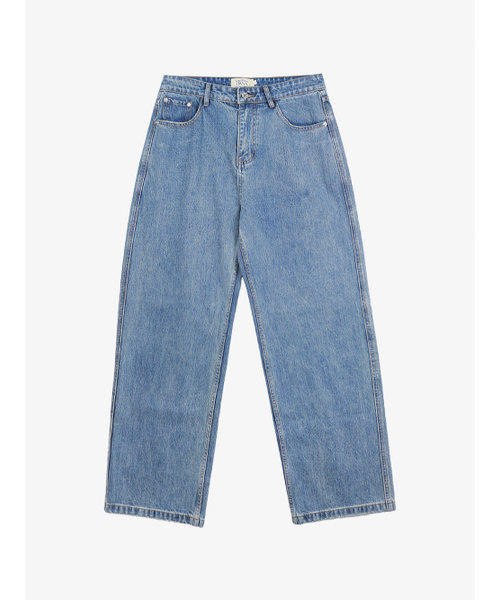 OWSA(オウサ)の「ストレートデニムパンツ - ブルー(デニムパンツ・メンズ・ブルー・MEDIUM/LARGE/X-LARGE/XX-LARGE)」の10枚目の写真