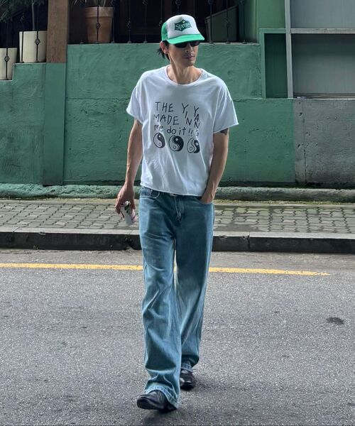 OWSA(オウサ)の「ストレートデニムパンツ - ブルー(デニムパンツ・メンズ・ブルー・MEDIUM/LARGE/X-LARGE/XX-LARGE)」の16枚目の写真