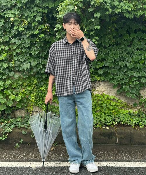 OWSA(オウサ)の「ストレートデニムパンツ - ブルー(デニムパンツ・メンズ・ブルー・MEDIUM/LARGE/X-LARGE/XX-LARGE)」の19枚目の写真
