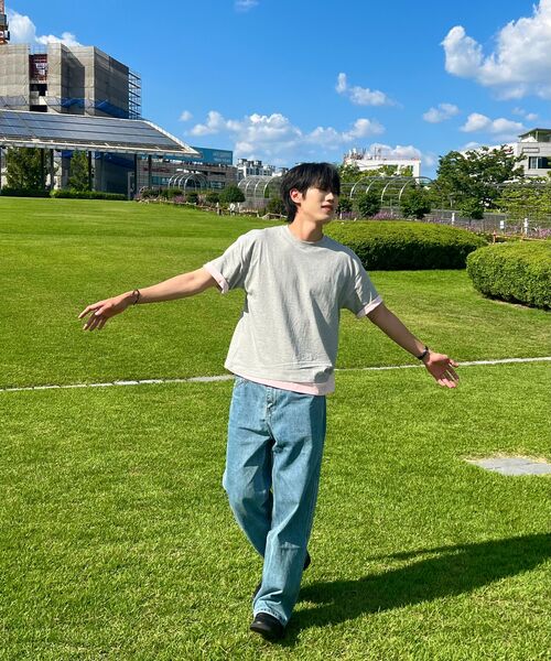 OWSA(オウサ)の「ストレートデニムパンツ - ブルー(デニムパンツ・メンズ・ブルー・MEDIUM/LARGE/X-LARGE/XX-LARGE)」の21枚目の写真
