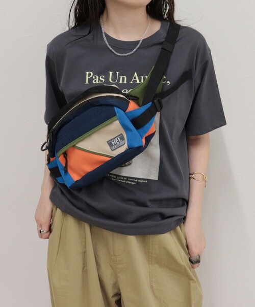 fredy emue（フレディエミュ）の「【MEI/メイ】BASIC FUNNY PACK（ボディバッグ/ウエストポーチ・レディース・オレンジ系その他/ブラック・FREE）」の13枚目の写真