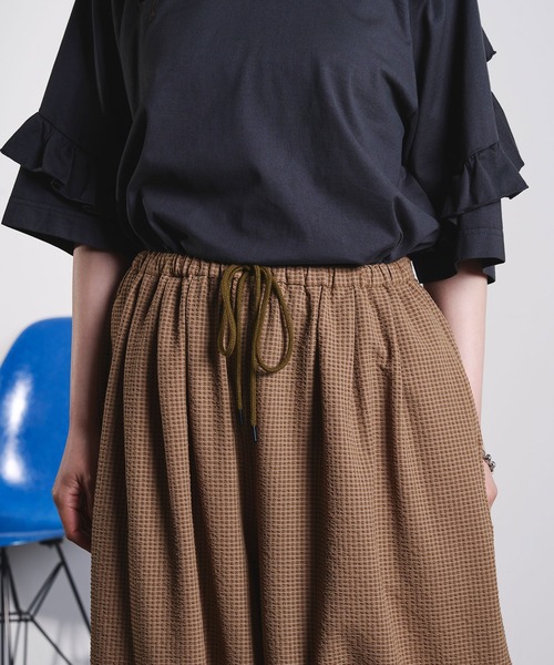 ROSE BUD（ローズバッド）の「mici/BALLOON PANTS（その他パンツ・レディース・ネイビー/ベージュ・ONE SIZE）」の5枚目の写真