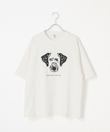 B.C STOCK | MICCHI フェイスドッグTEE(Tシャツ/カットソー)
