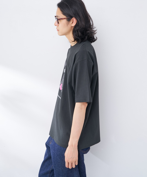 B.C STOCK(ベーセーストック)の「MICCHI フェイスドッグTEE(Tシャツ/カットソー・メンズ・ブラック/ホワイト/ベージュ・LARGE/MEDIUM)」の17枚目の写真