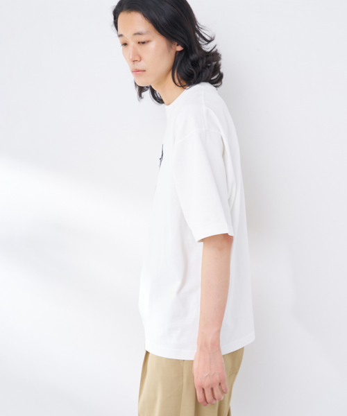 B.C STOCK(ベーセーストック)の「MICCHI フェイスドッグTEE(Tシャツ/カットソー・メンズ・ブラック/ホワイト/ベージュ・LARGE/MEDIUM)」の18枚目の写真