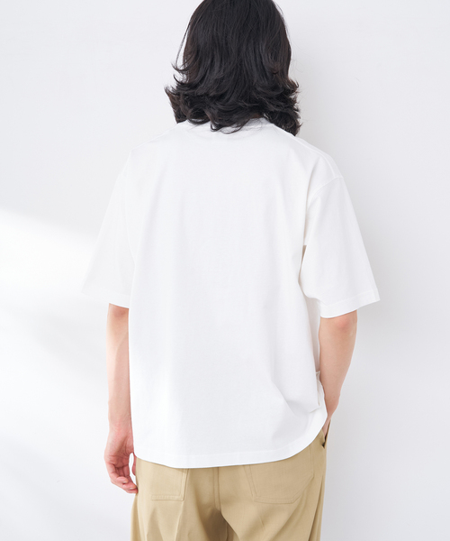 B.C STOCK(ベーセーストック)の「MICCHI フェイスドッグTEE(Tシャツ/カットソー・メンズ・ブラック/ホワイト/ベージュ・LARGE/MEDIUM)」の17枚目の写真