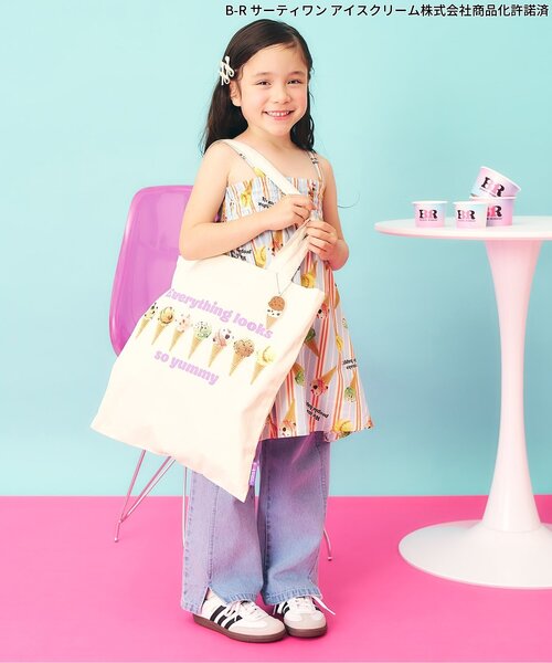 BREEZE(ブリーズ)の「サーティワン トートBAG(トートバッグ・レディース・キナリ/ミント・FREE)」の4枚目の写真
